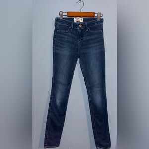 Abercrombie Kids Blue Straight Leg Jeans Classic Style